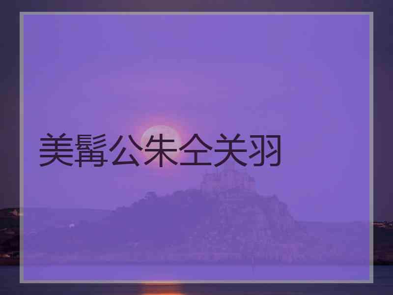 美髯公朱仝关羽 美髯公朱仝关羽