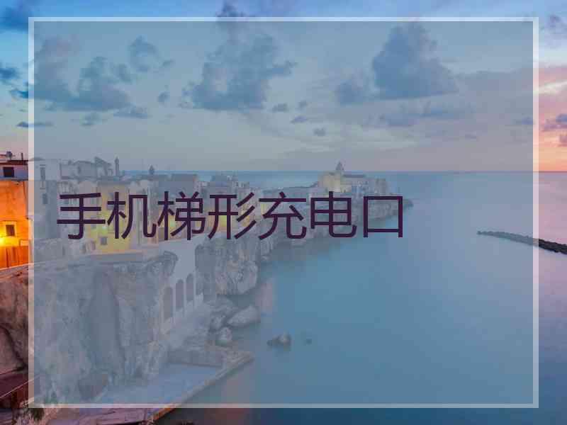 手机梯形充电口 手机梯形充电口