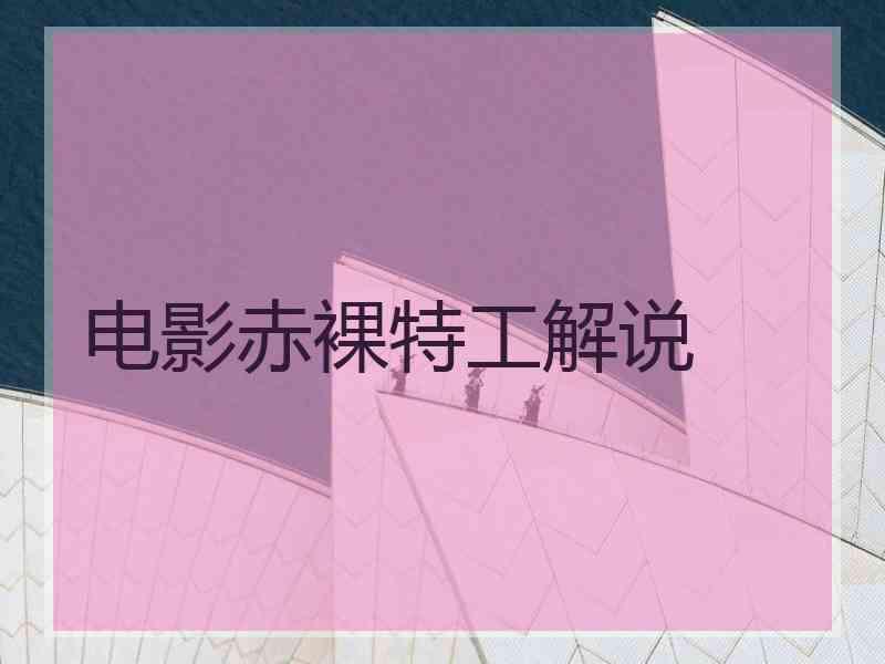 电影赤裸特工解说 电影赤裸特工解说