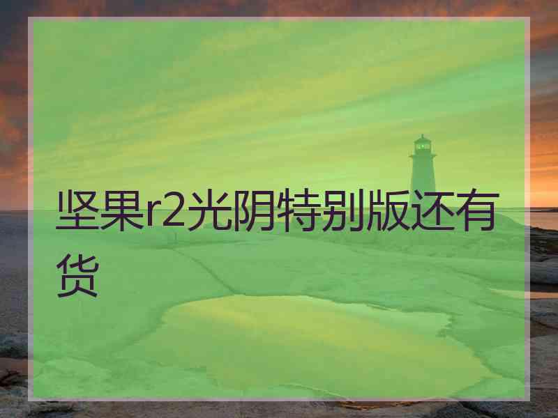 坚果r2光阴特别版还有货 坚果r2光阴特别版还有货