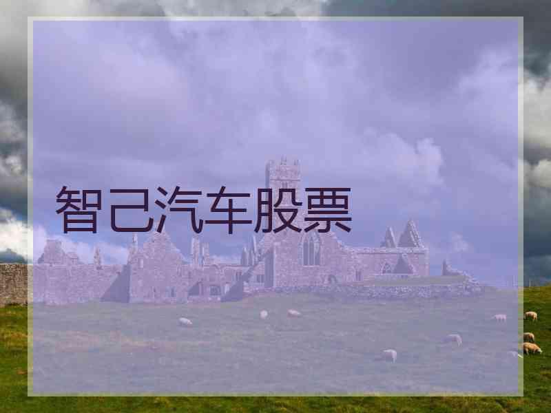 智己汽车股票 智己汽车股票