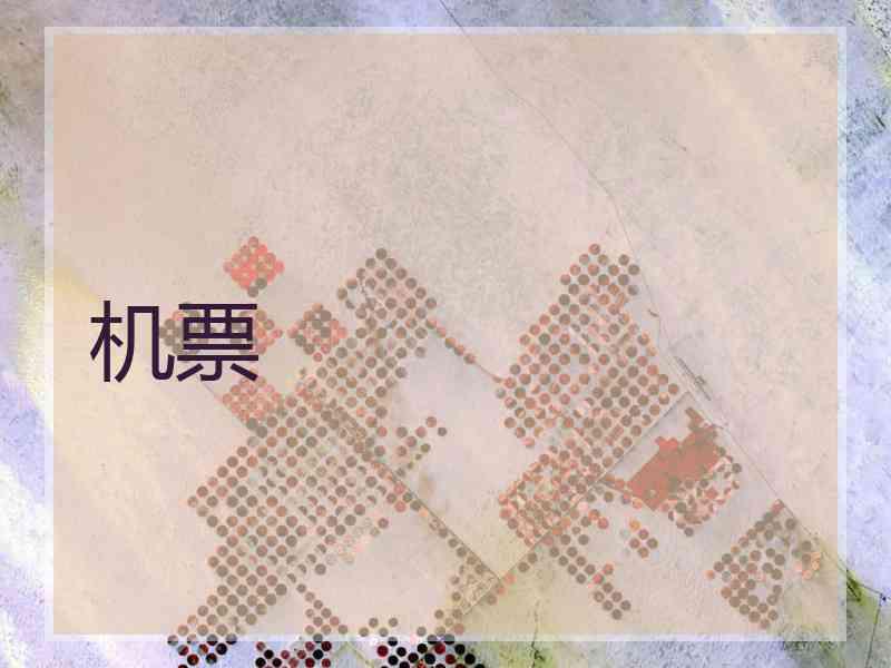 机票 机票