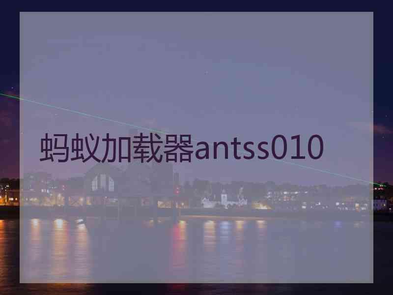 蚂蚁加载器antss010 蚂蚁加载器antss010