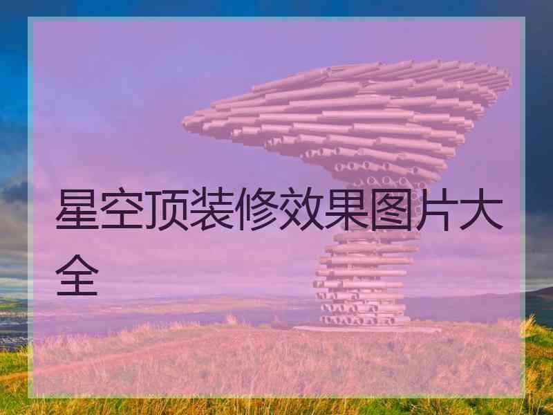 星空顶装修效果图片大全 星空顶装修效果图片大全