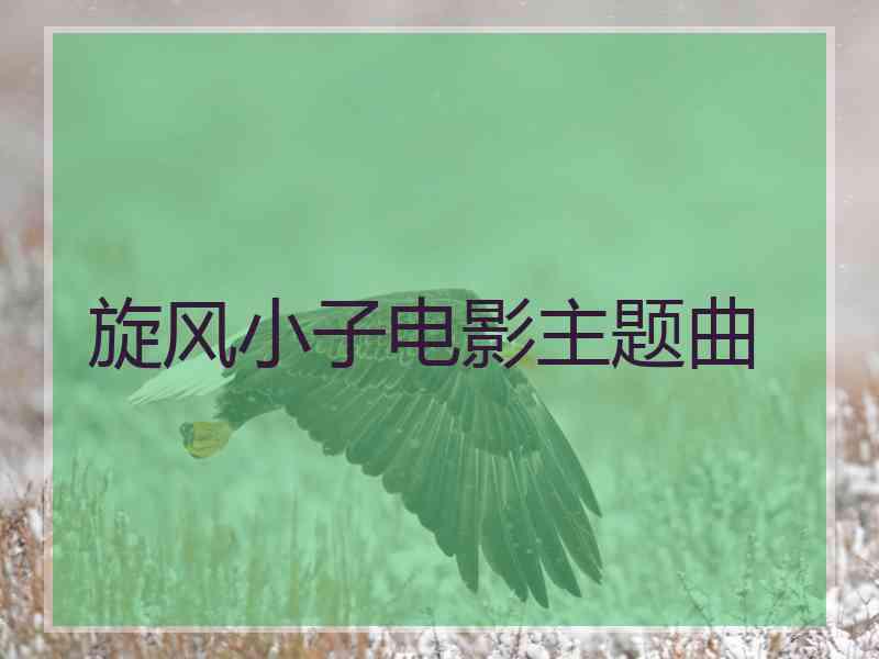 旋风小子电影主题曲 旋风小子电影主题曲