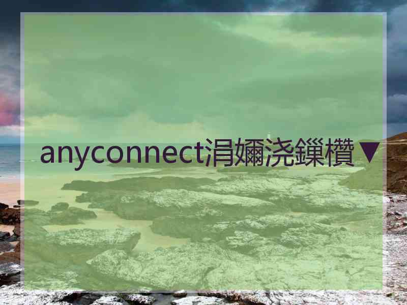anyconnect涓嬭浇鏁欑▼
