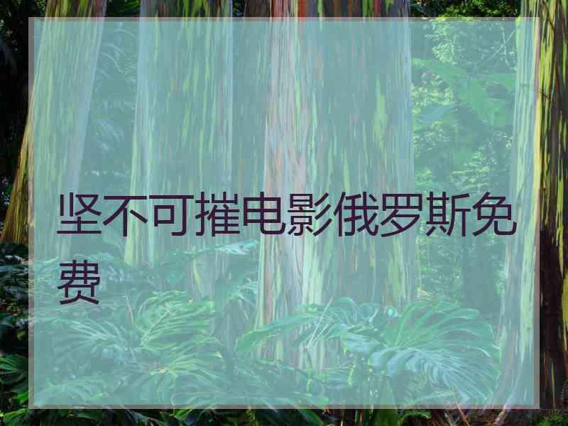 坚不可摧电影俄罗斯免费 坚不可摧电影俄罗斯免费