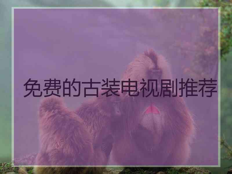 免费的古装电视剧推荐 免费的古装电视剧推荐