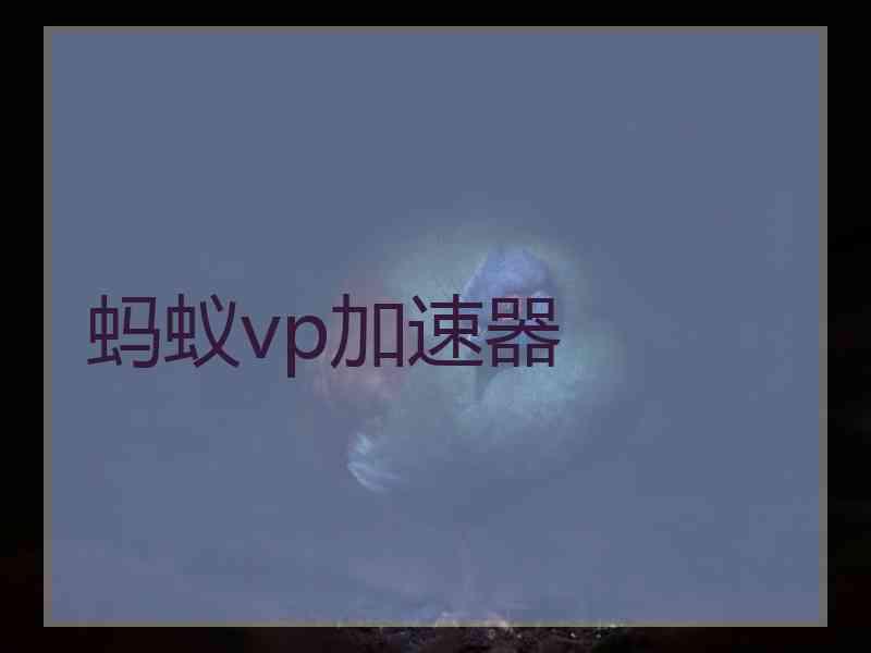 蚂蚁vp加速器 蚂蚁vp加速器
