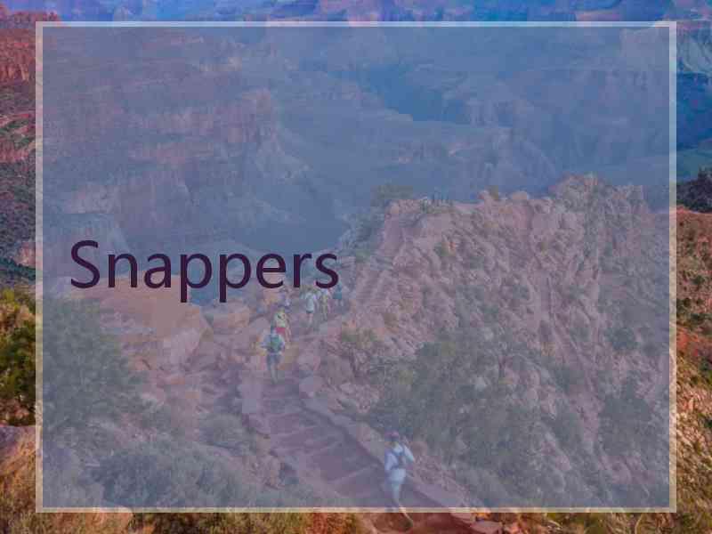 Snappers Snappers