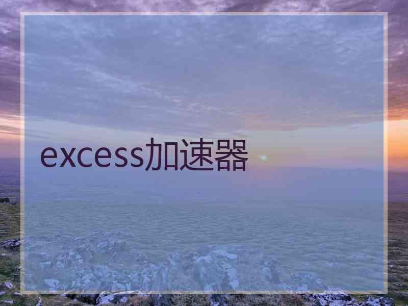 excess加速器