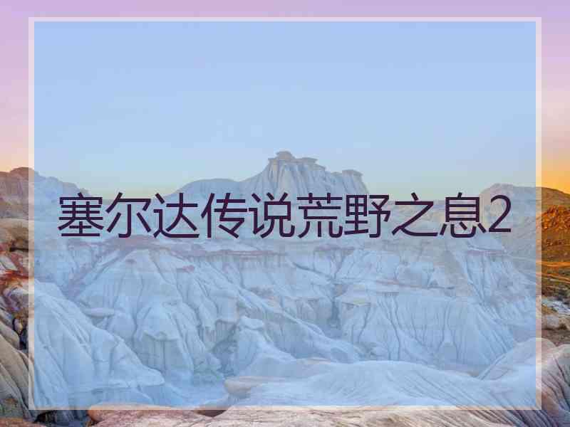 塞尔达传说荒野之息2 塞尔达传说荒野之息2
