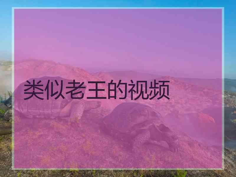 类似老王的视频 类似老王的视频