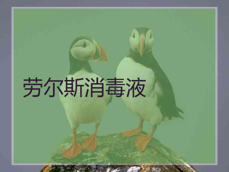 劳尔斯消毒液