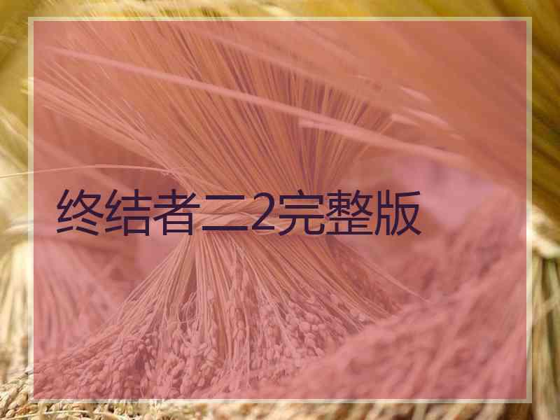 终结者二2完整版