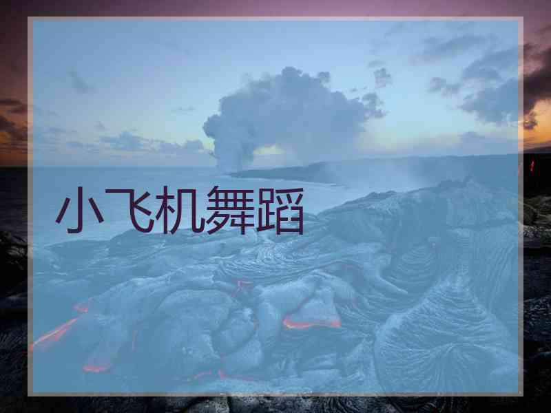 小飞机舞蹈