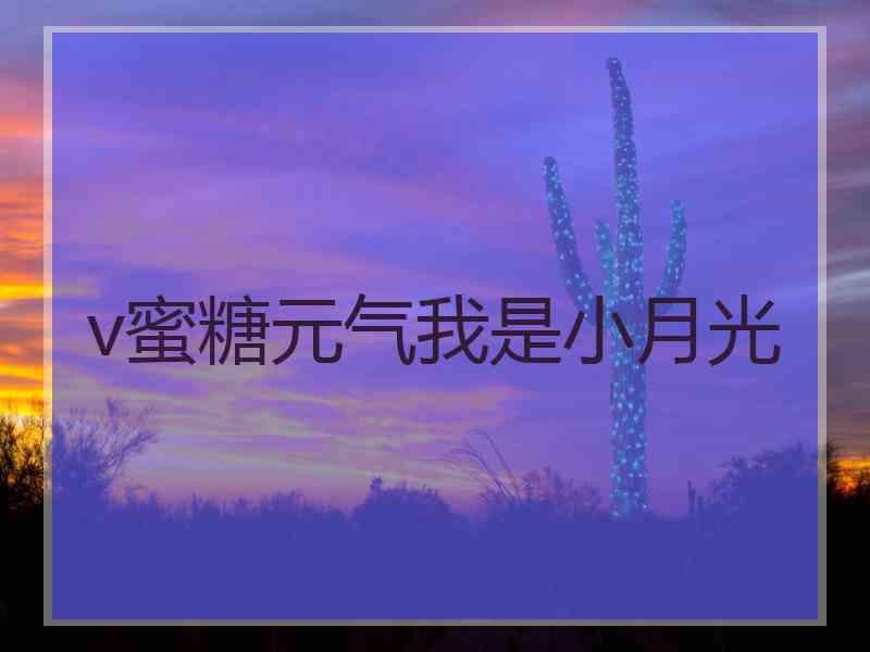 v蜜糖元气我是小月光