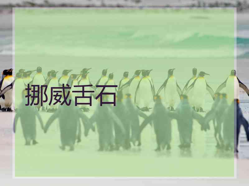 挪威舌石