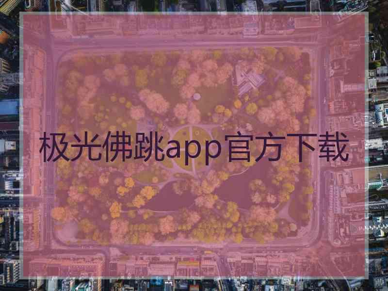 极光佛跳app官方下载