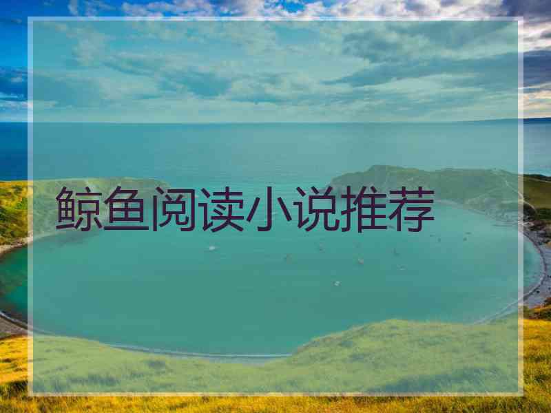 鲸鱼阅读小说推荐