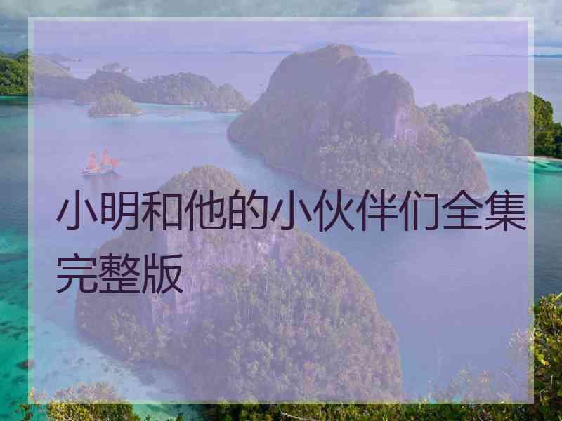 小明和他的小伙伴们全集完整版