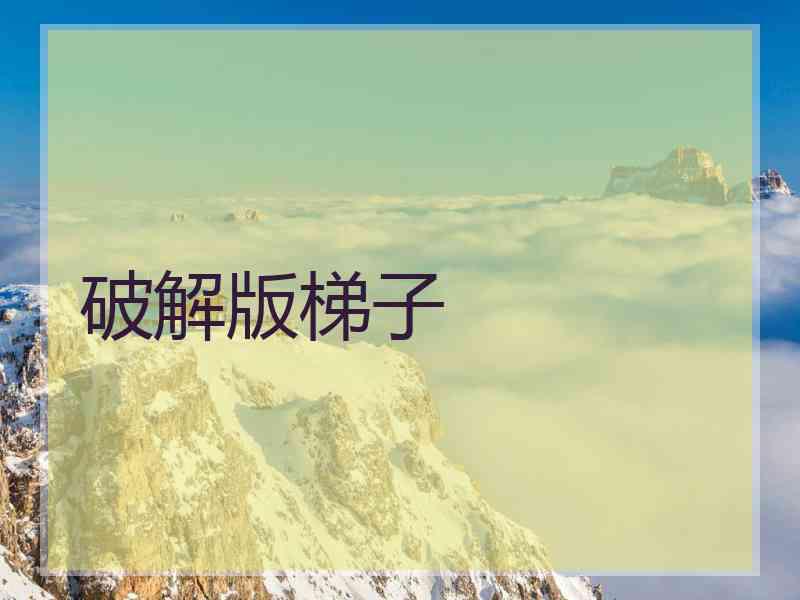 破解版梯子