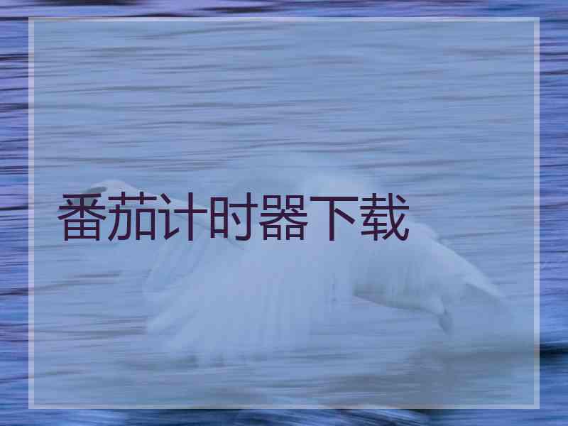 番茄计时器下载