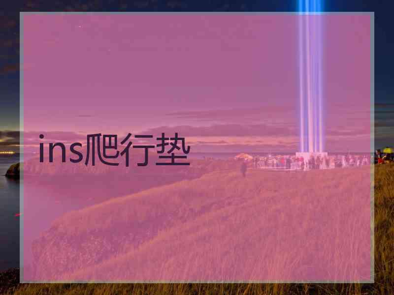 ins爬行垫