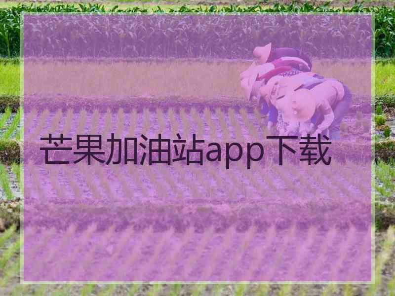 芒果加油站app下载