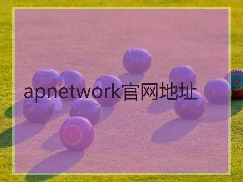 apnetwork官网地址