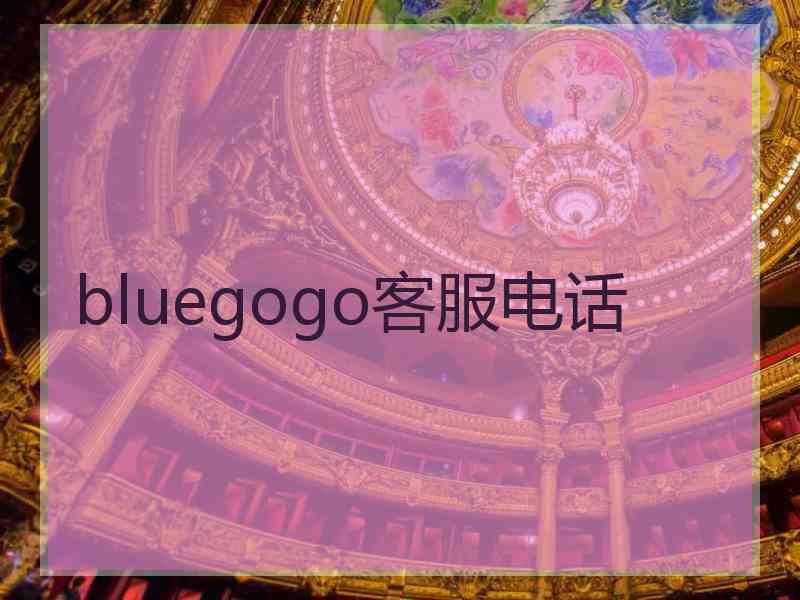 bluegogo客服电话