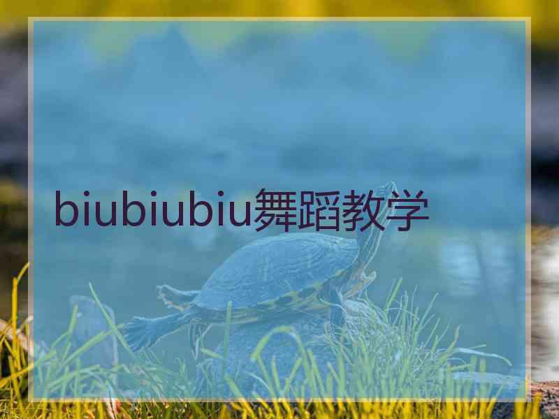 biubiubiu舞蹈教学
