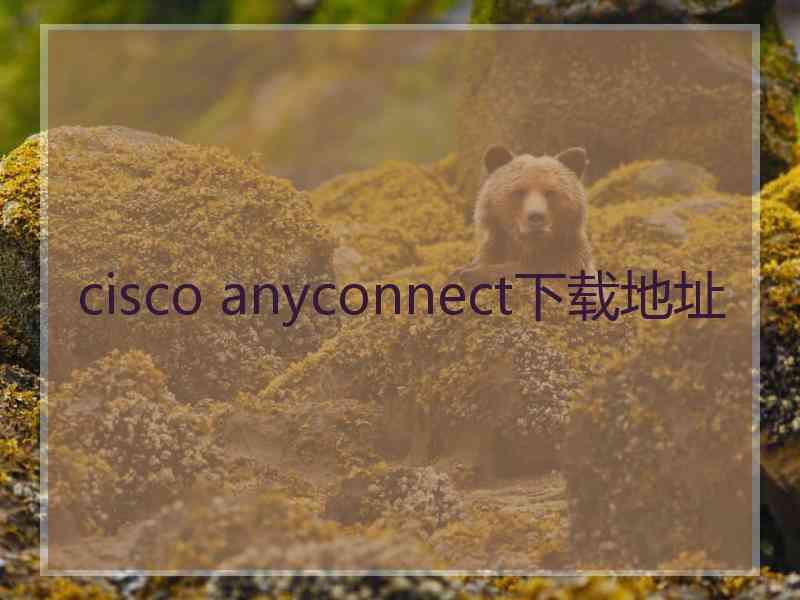 cisco anyconnect下载地址