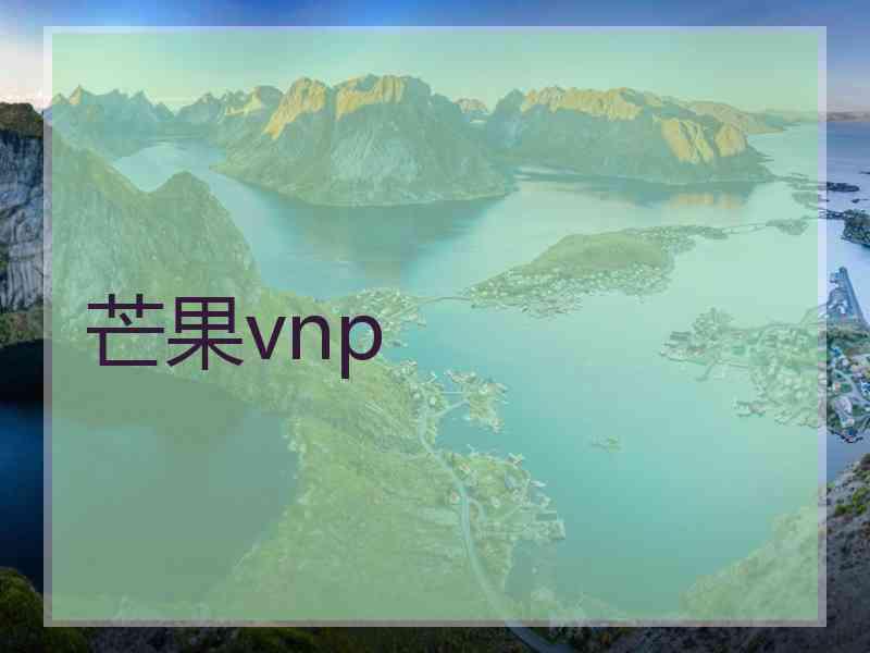 芒果vnp