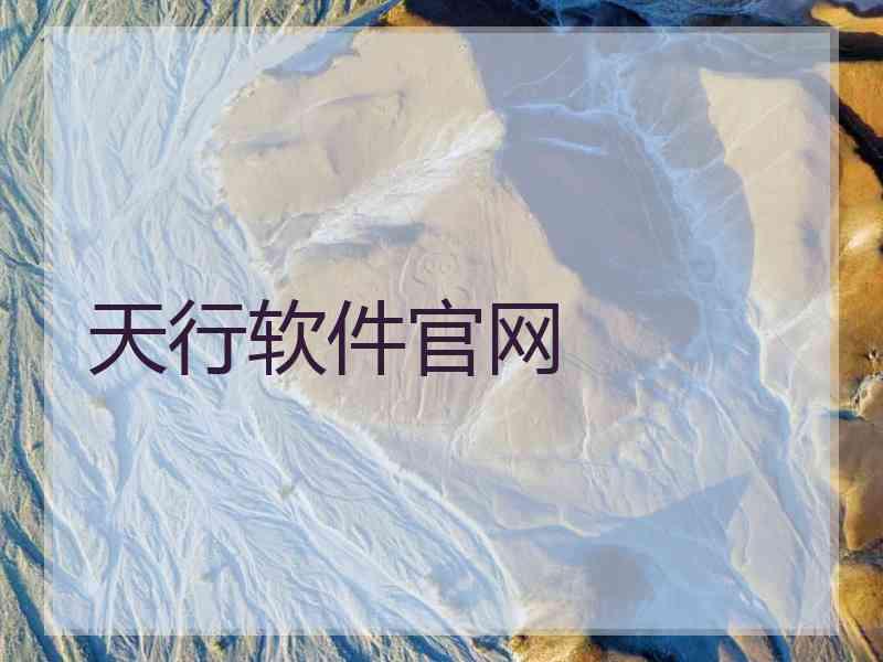 天行软件官网