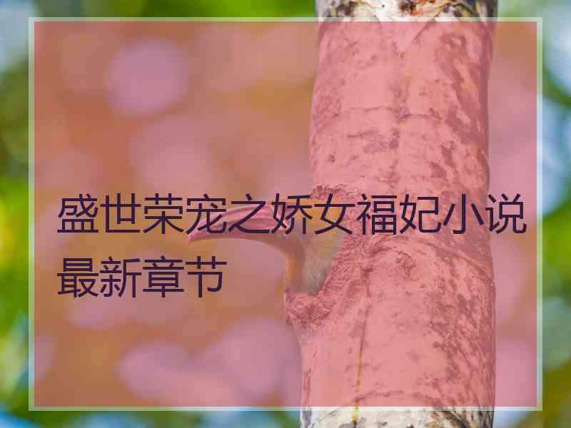 盛世荣宠之娇女福妃小说最新章节