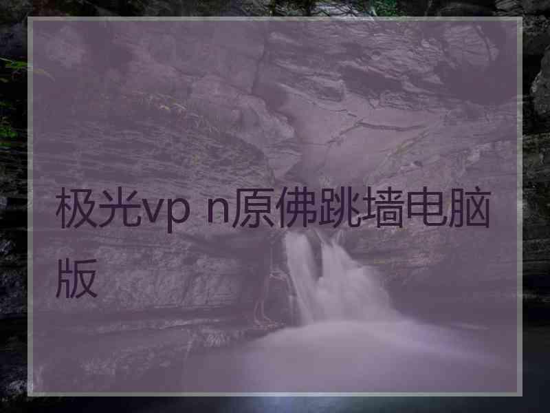 极光vp n原佛跳墙电脑版