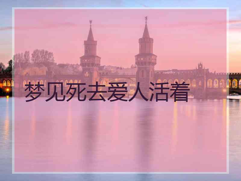 梦见死去爱人活着