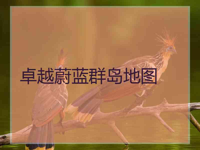 卓越蔚蓝群岛地图