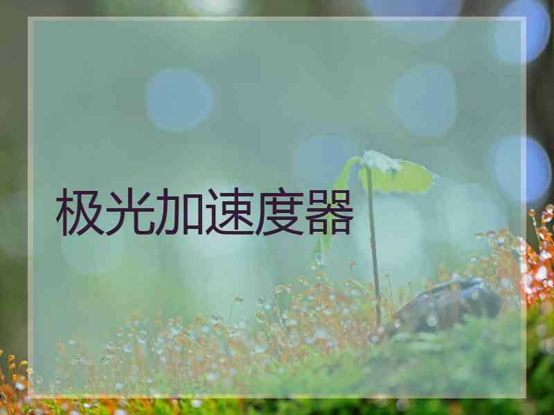 极光加速度器