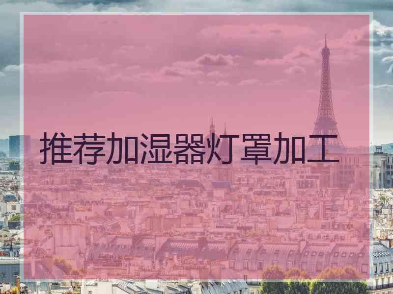 推荐加湿器灯罩加工