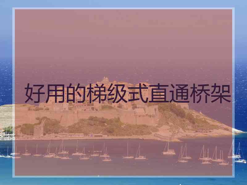 好用的梯级式直通桥架
