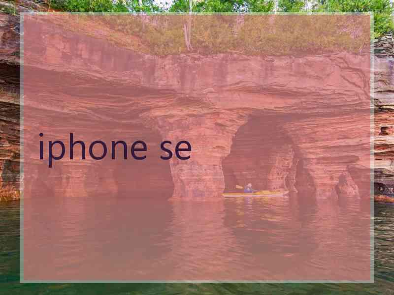 iphone se
