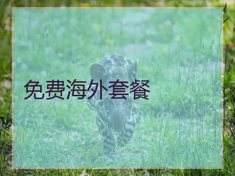 免费海外套餐