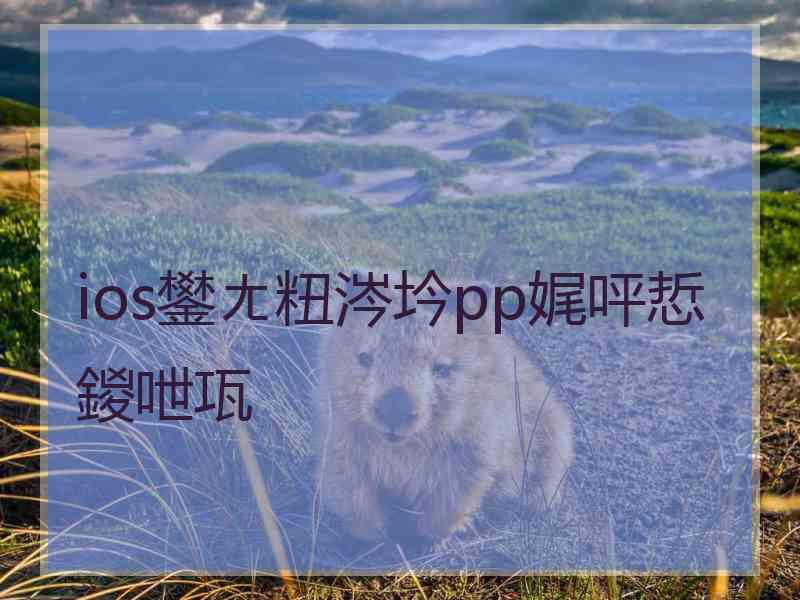 ios鐢ㄤ粈涔坅pp娓呯悊鍐呭瓨