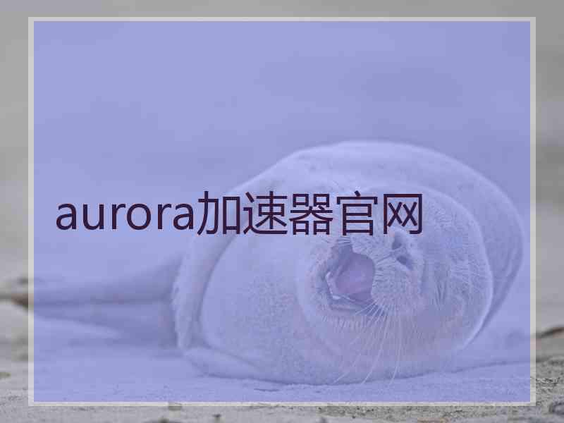 aurora加速器官网