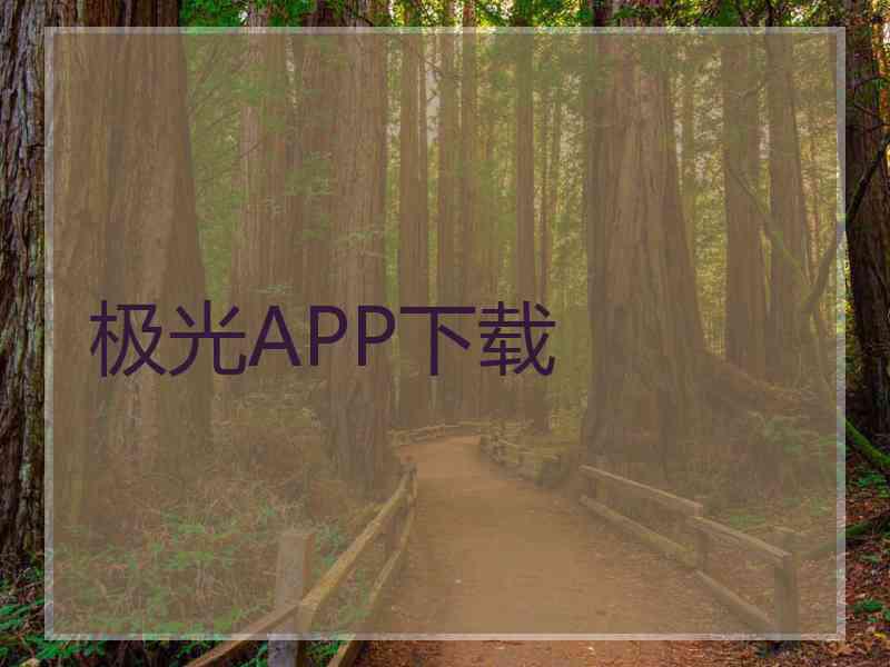 极光APP下载