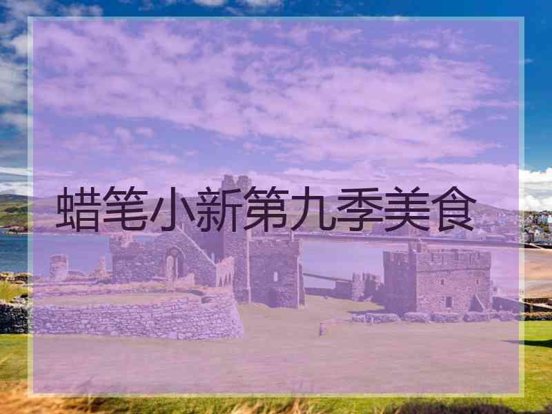 蜡笔小新第九季美食