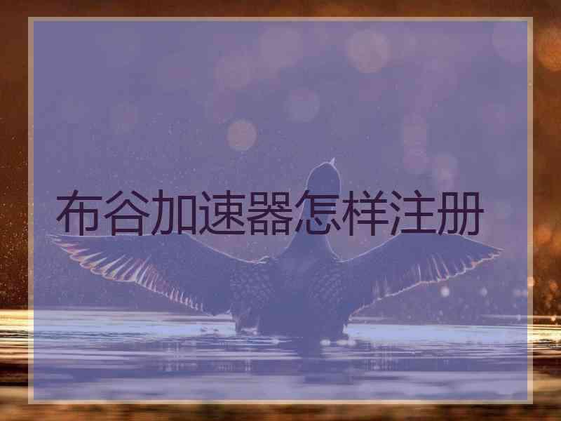布谷加速器怎样注册