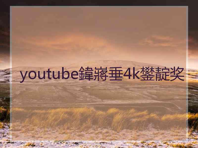 youtube鍏嶈垂4k鐢靛奖